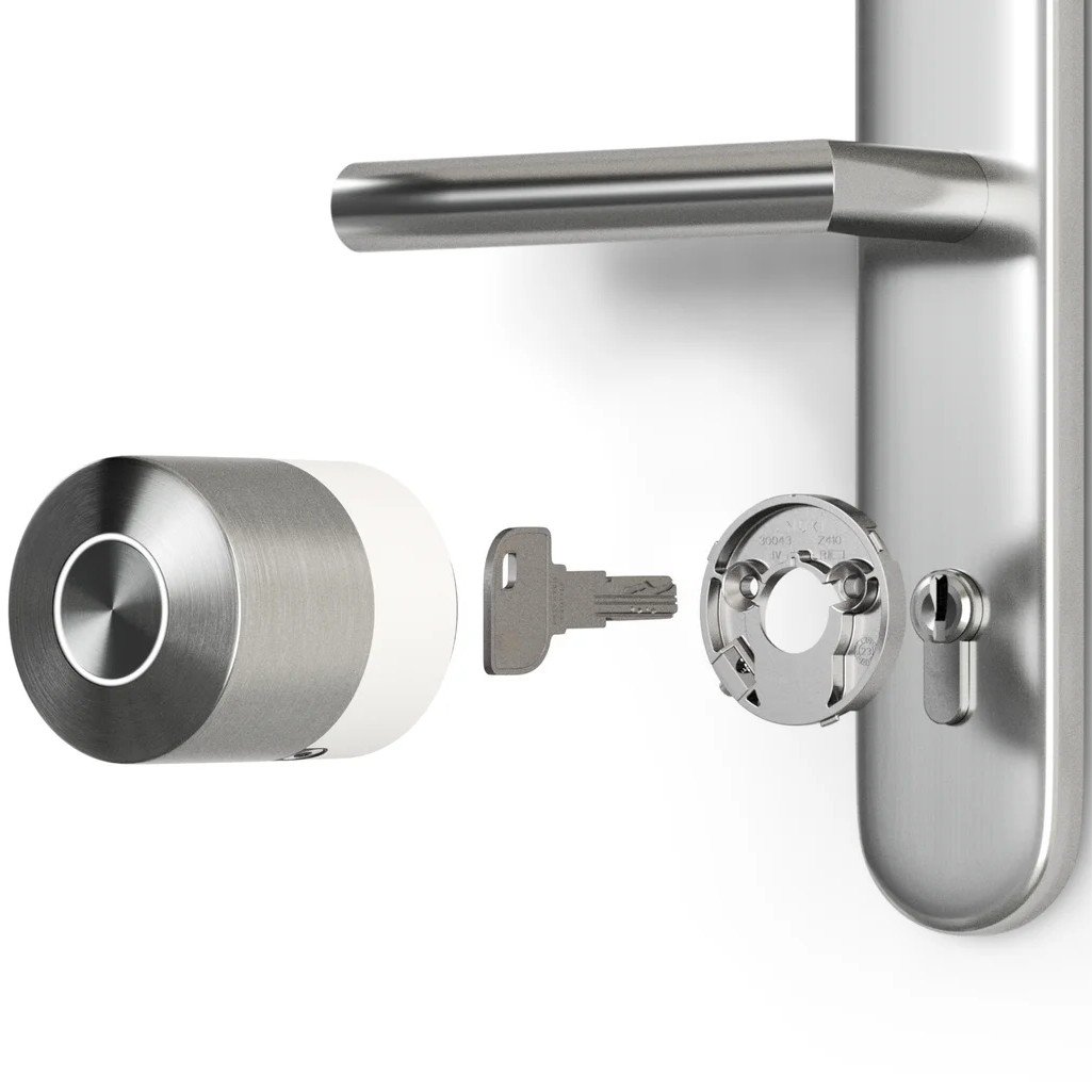 Smart lock with remote access.